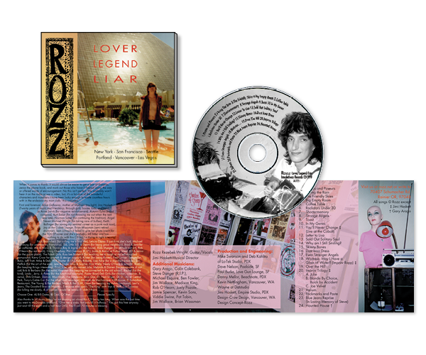 Rozz Rezabek CD Packaging