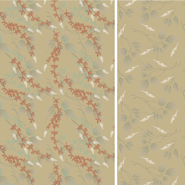 Floral Textile Repeat Patterns