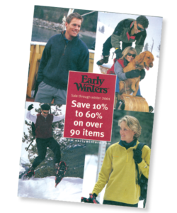 Early Winters Catalog Front Page