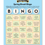 Promotional Bingo Card