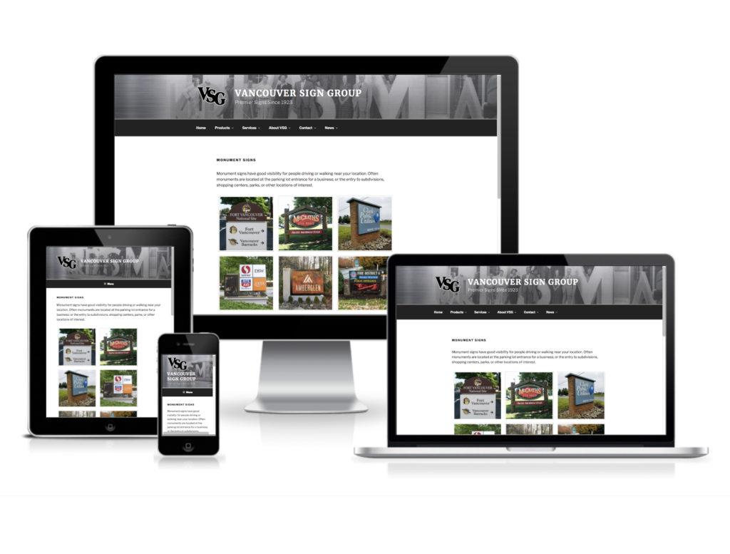 Responsive WordPress Site for Sign Company
