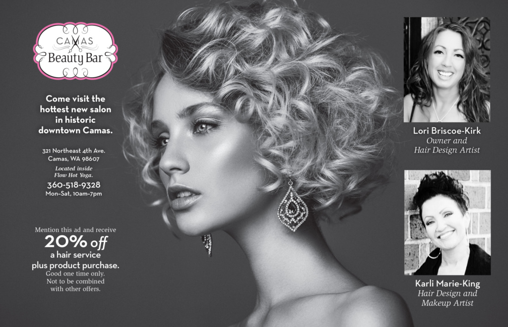 Half-Page Salon Ad