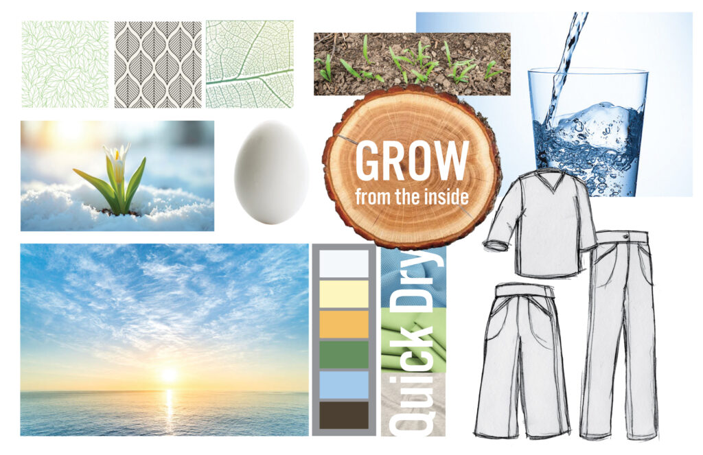 Growth and Renewal Moodboard